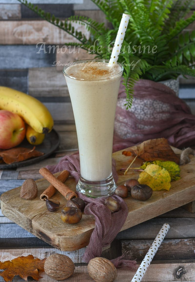 smoothie facile aux marrons et banane