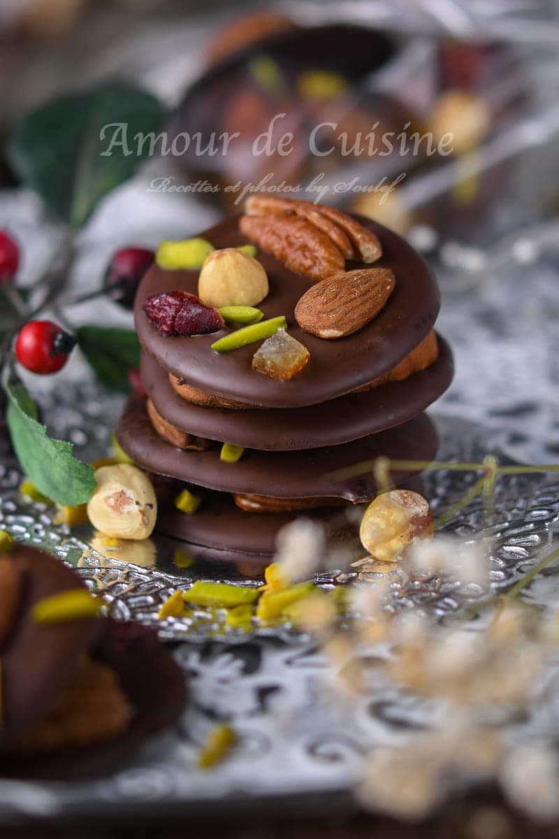 les mendiants au chocolat - cadeau gourmand