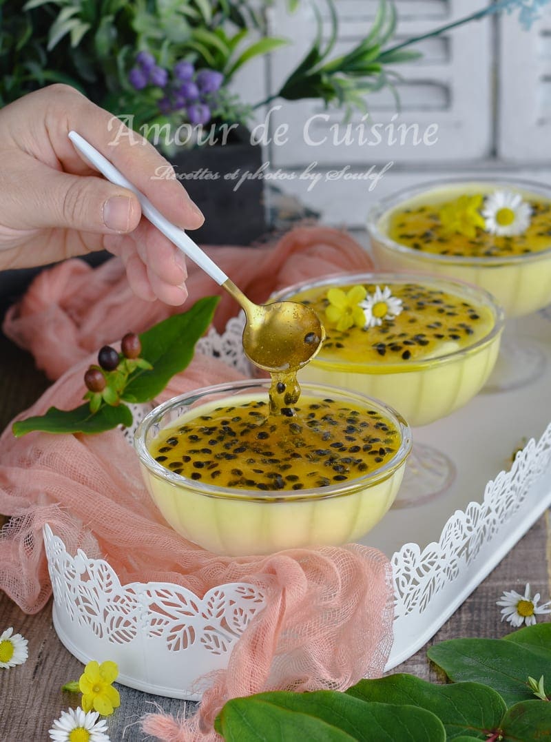 Mousse aux fruits de la passion à la brésilienne