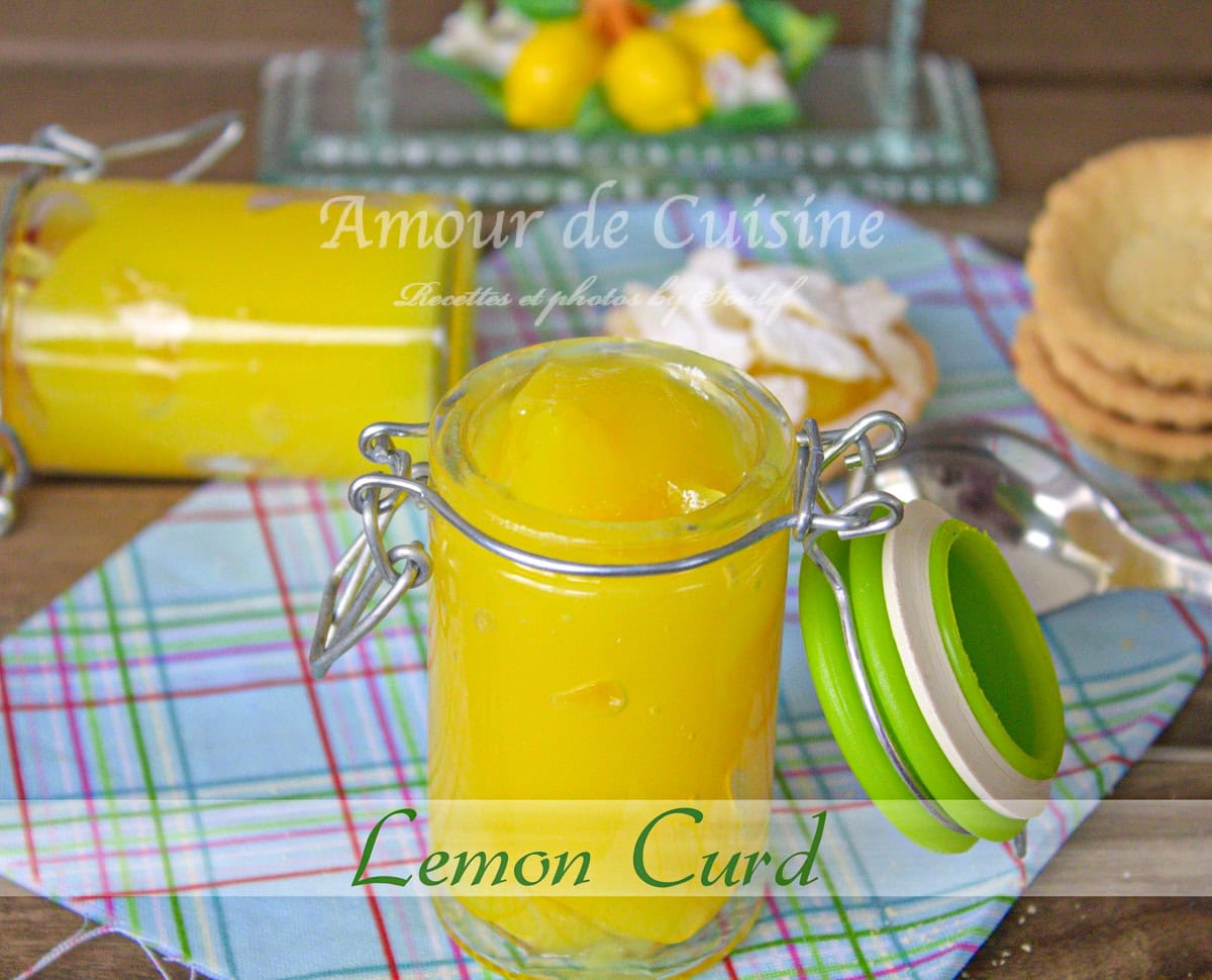 recette lemon curd maison