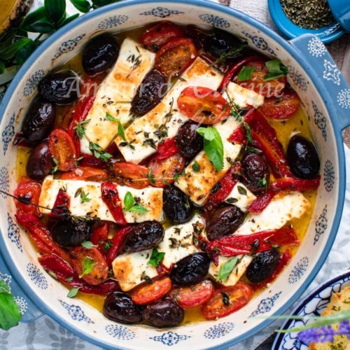 féta rotie aux olives et tomates-2