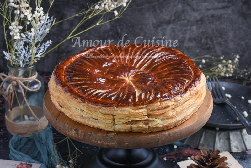 Galette des rois aux pommes et speculoos