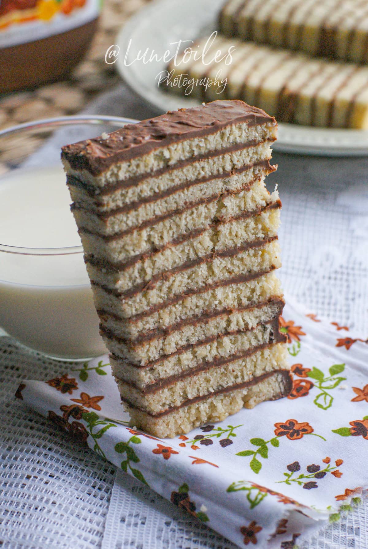 gateau financier au praliné