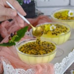 mousse au fruit de passion maracuja