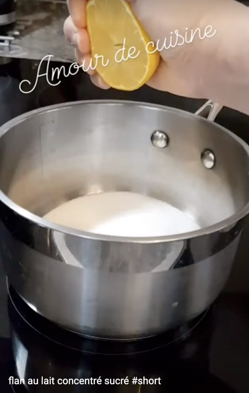 preparer le caramel