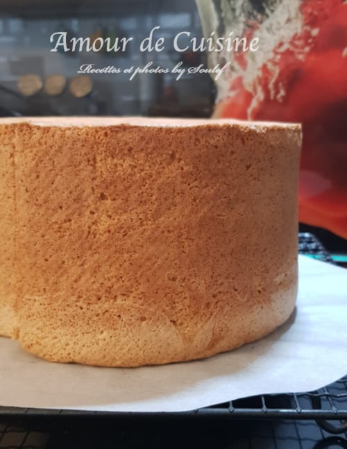 genoise haute de 10 cm