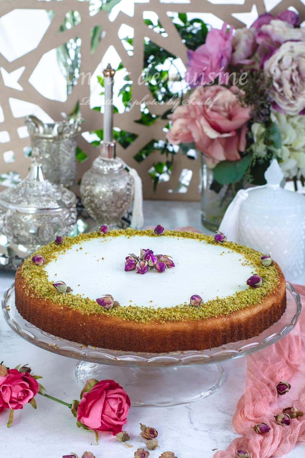 Recette de basboussa à la crème facile