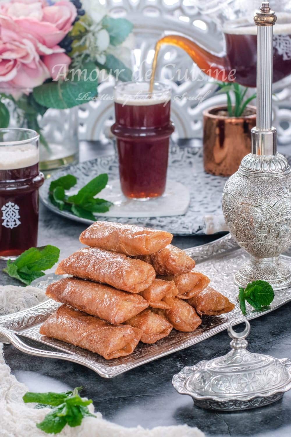 cigares aux amandes et miel