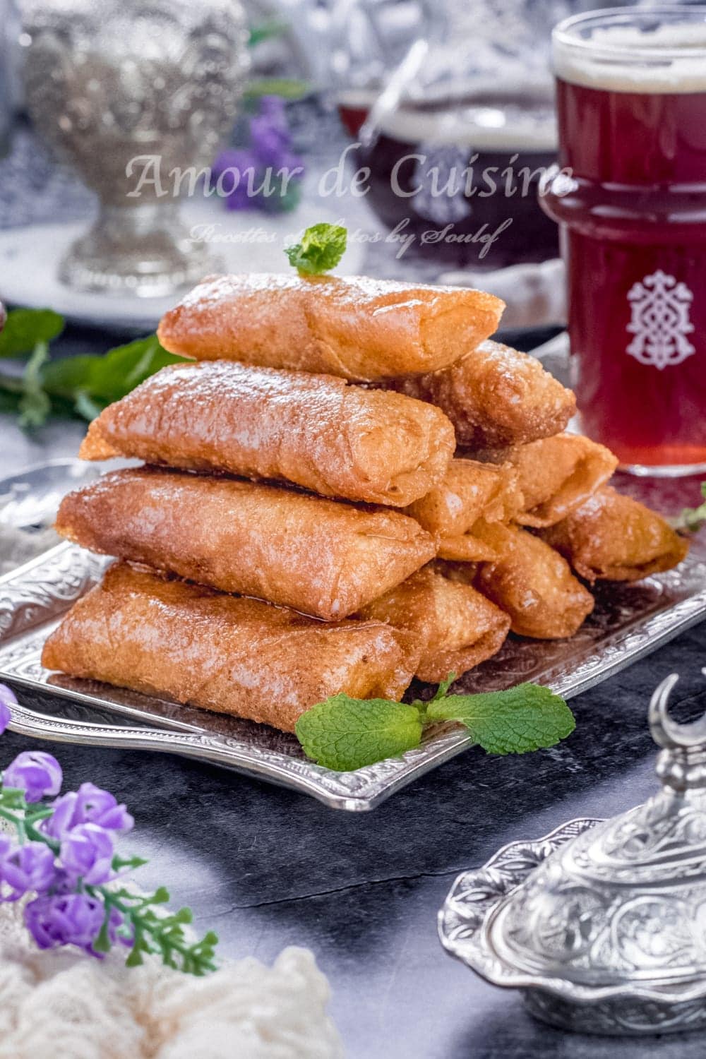 Cigares aux amandes et miel pour Ramadan