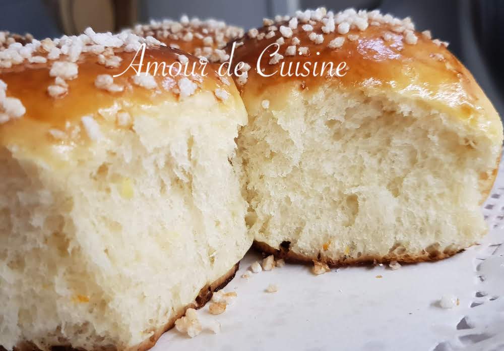 brioche la mona ou lamouna ou la mouna apres refroidissement