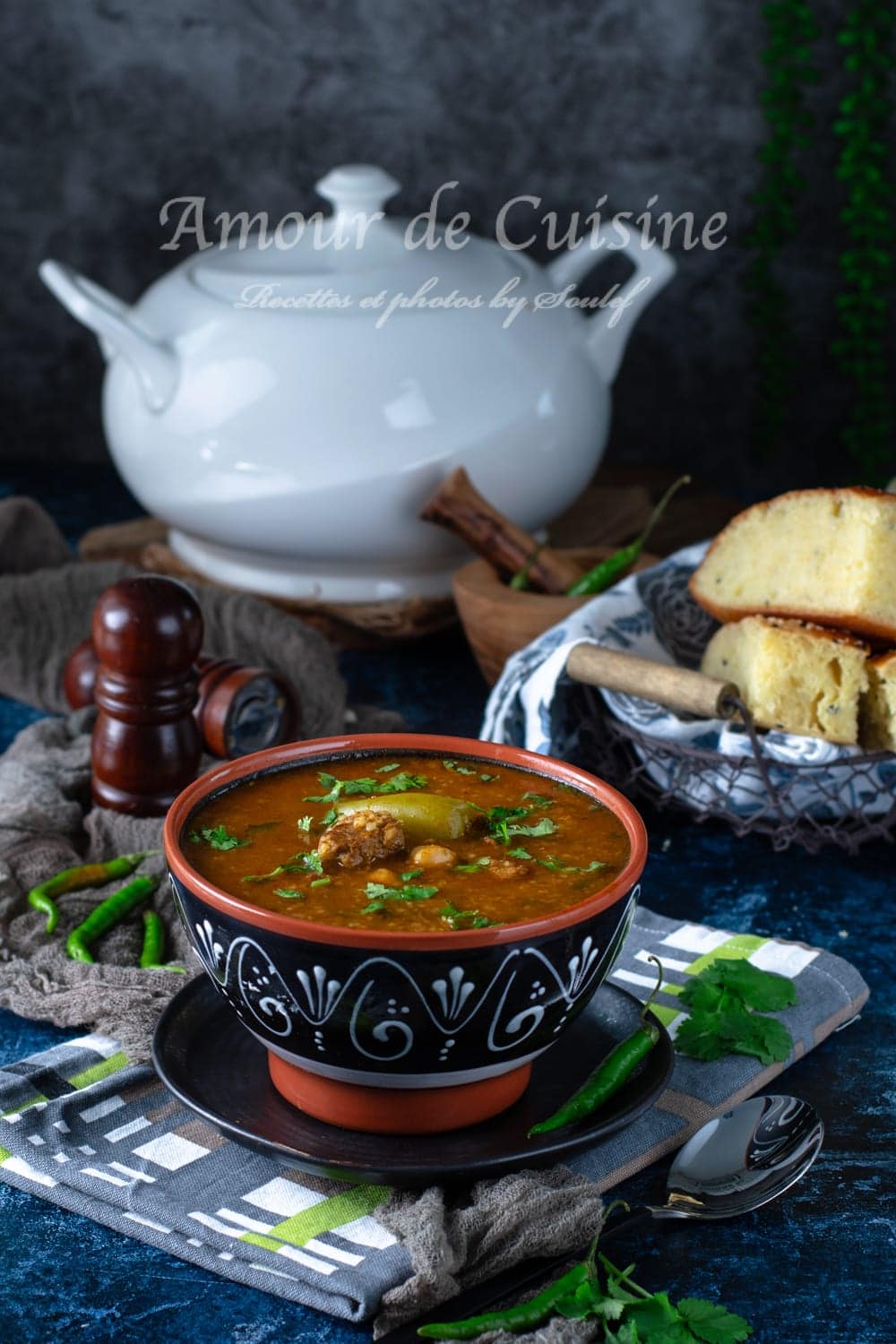 Soupe tunisienne ou chorba à la tchicha