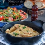 Aiguillettes de poulet à la moutarde et gingembre