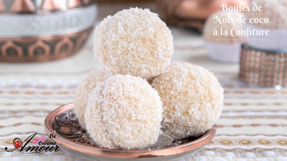 boules de noix de coco