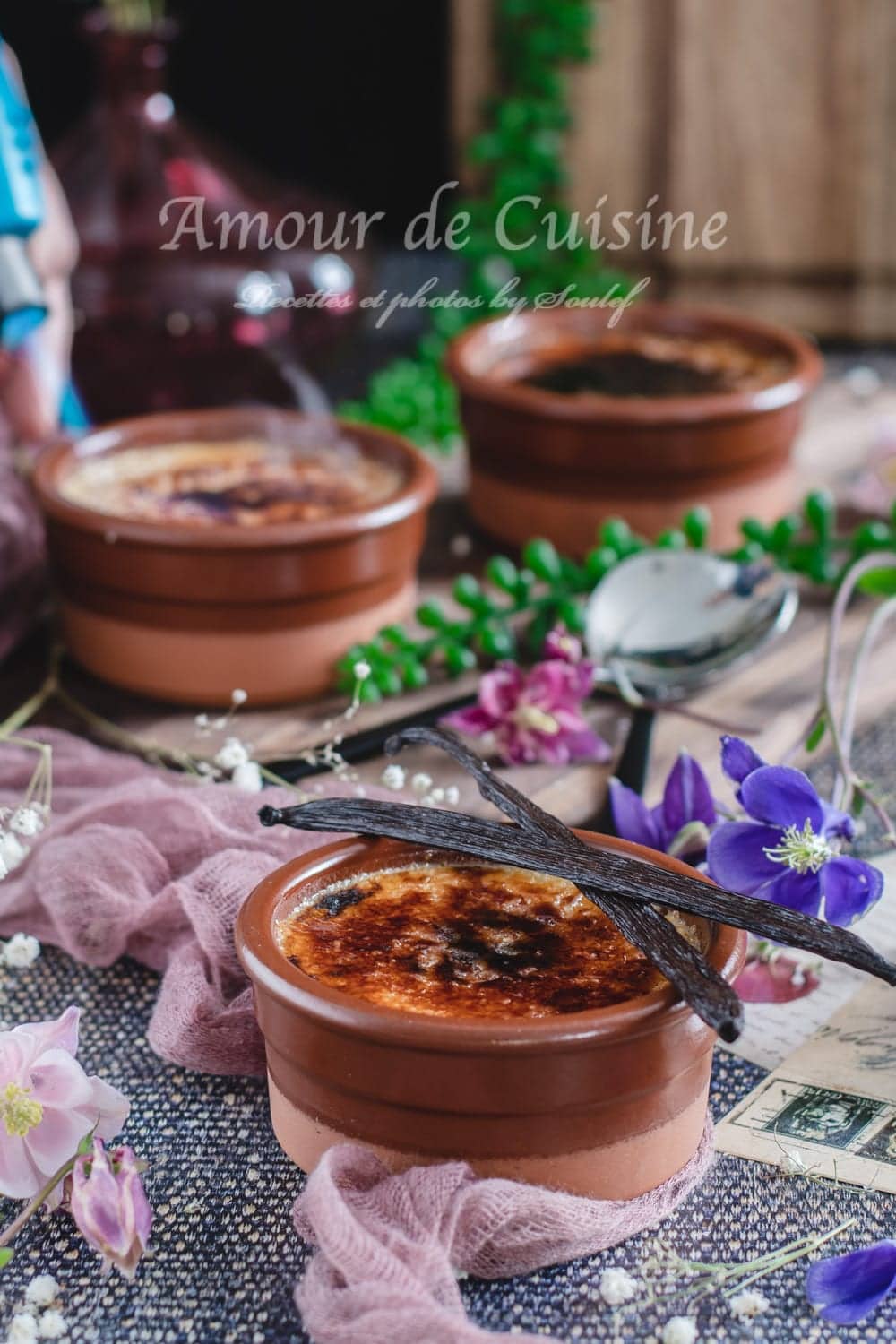 Crème brûlée à la vanille facile