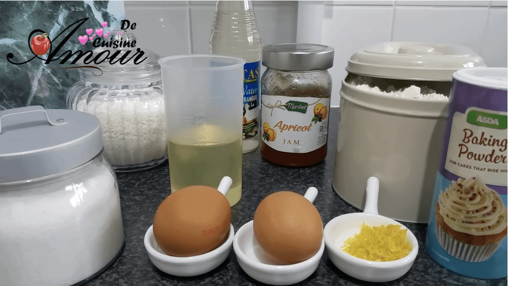 ingredients des gateaux boule de coco