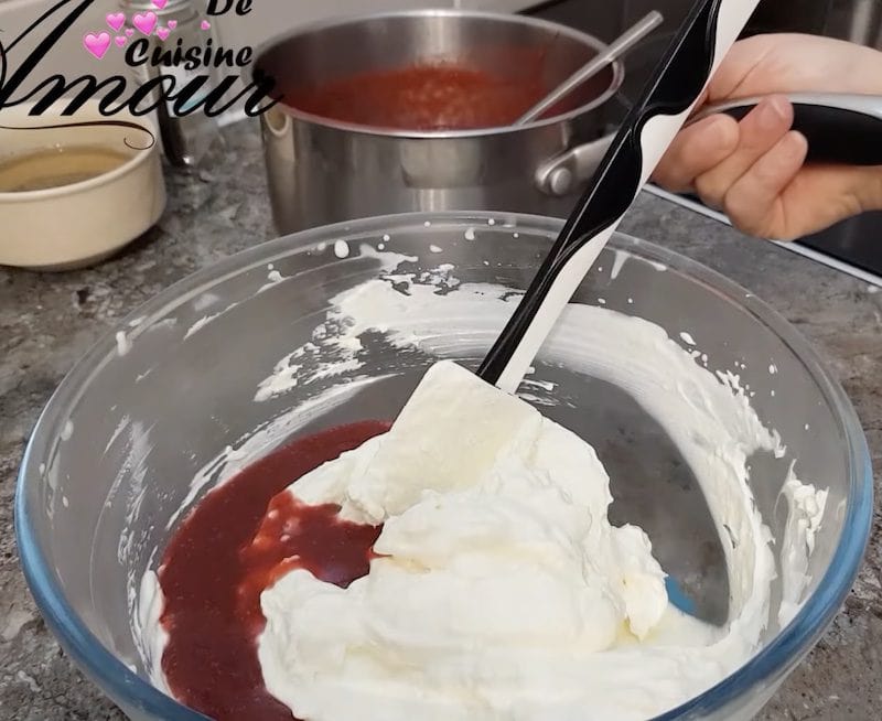 preparer la mousse aux fraises à la gelatine