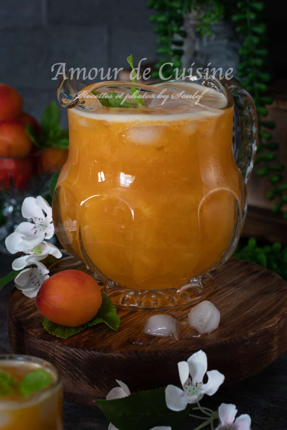 comment faire du jus d'abricot maison
