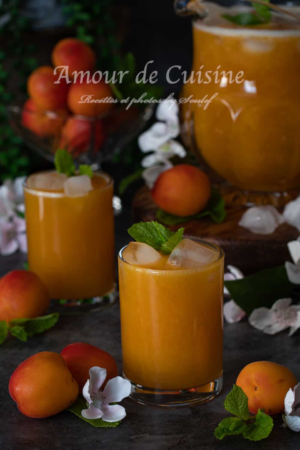 recette jus d'abricot maison facile
