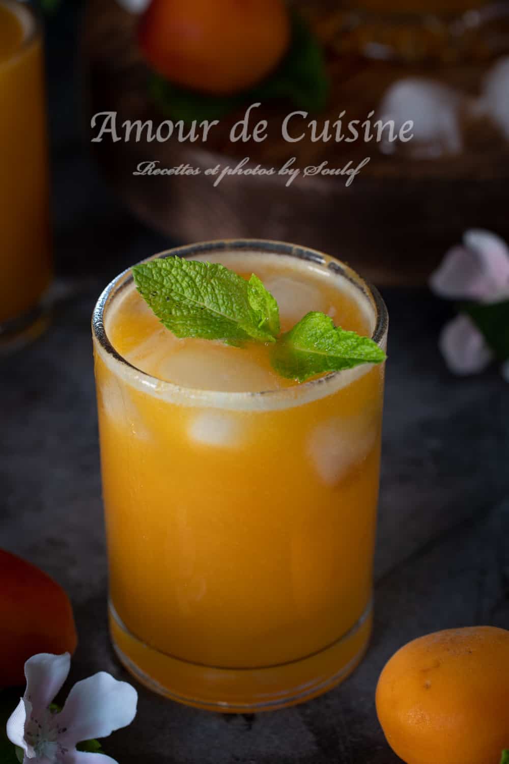 recette jus d'abricot maison