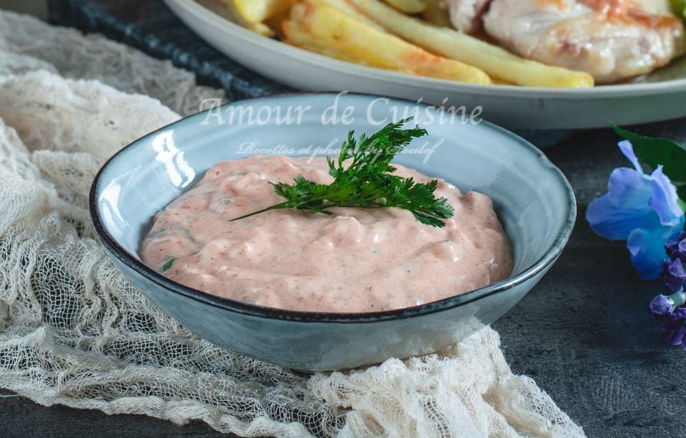 RECETTE DE LA SAUCE ALGERIENNE FACILE 