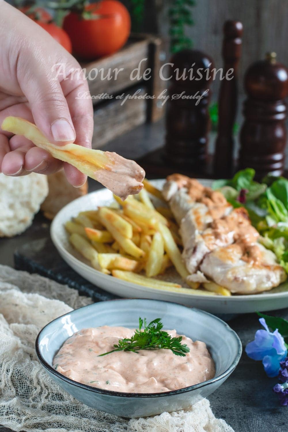 recette de la sauce algérienne maison facile