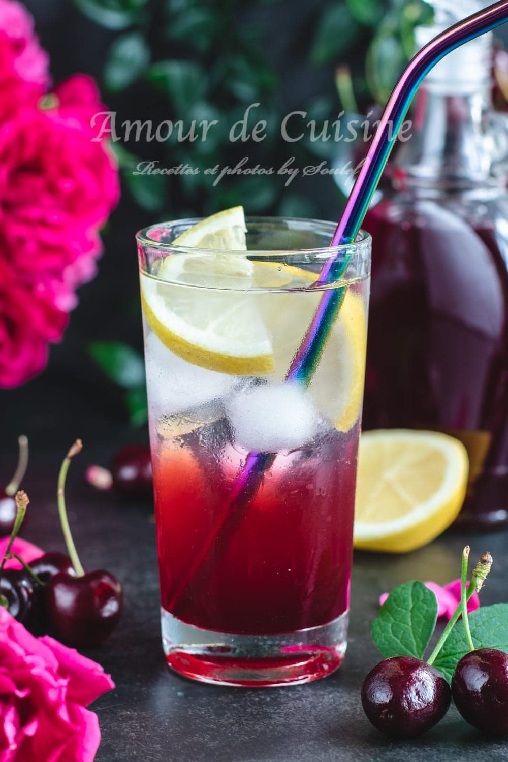 sirop de cerises maison facile