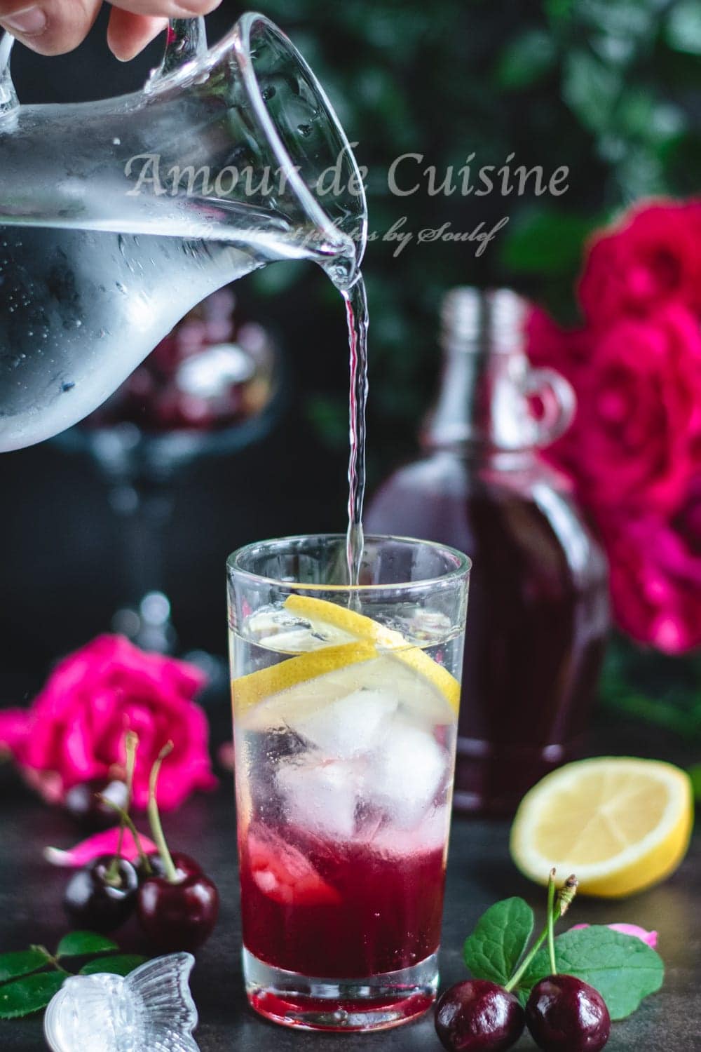 sirop de cerises maison facile