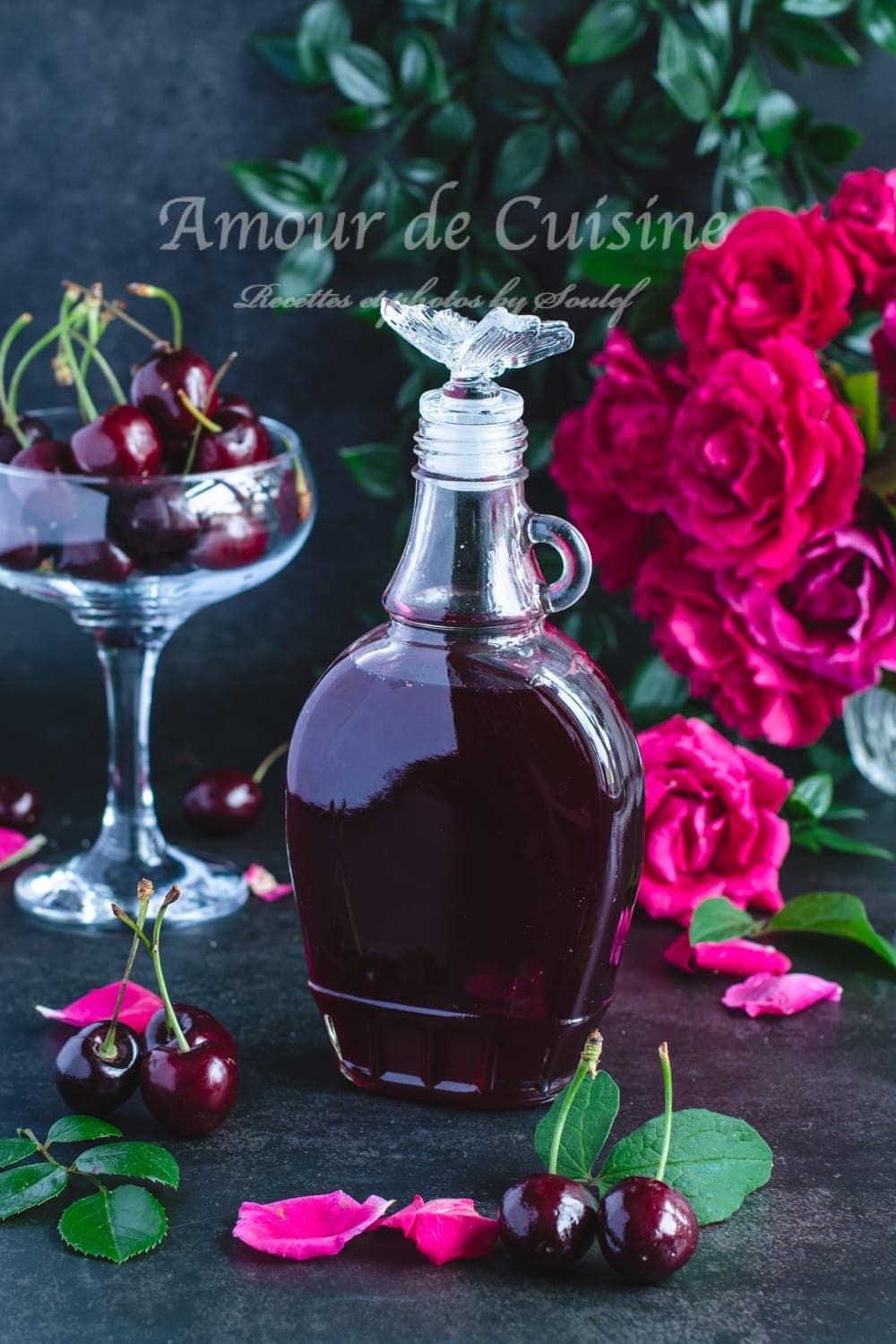 sirop de cerises maison facile