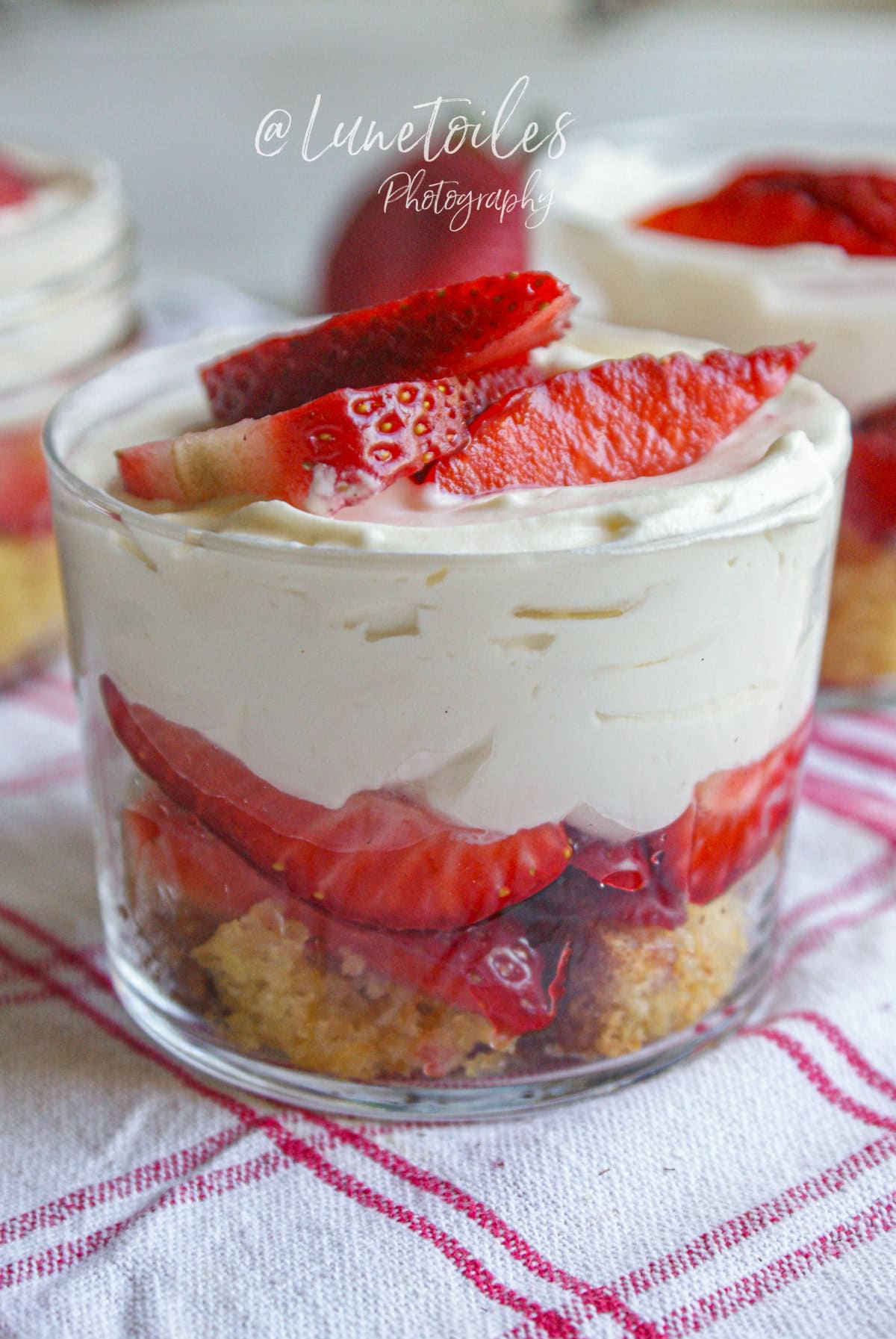 Recette de trifles aux fraises et mascarpone