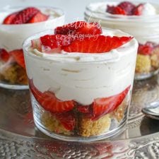 Recette de trifle de fraises au mascarpones facile