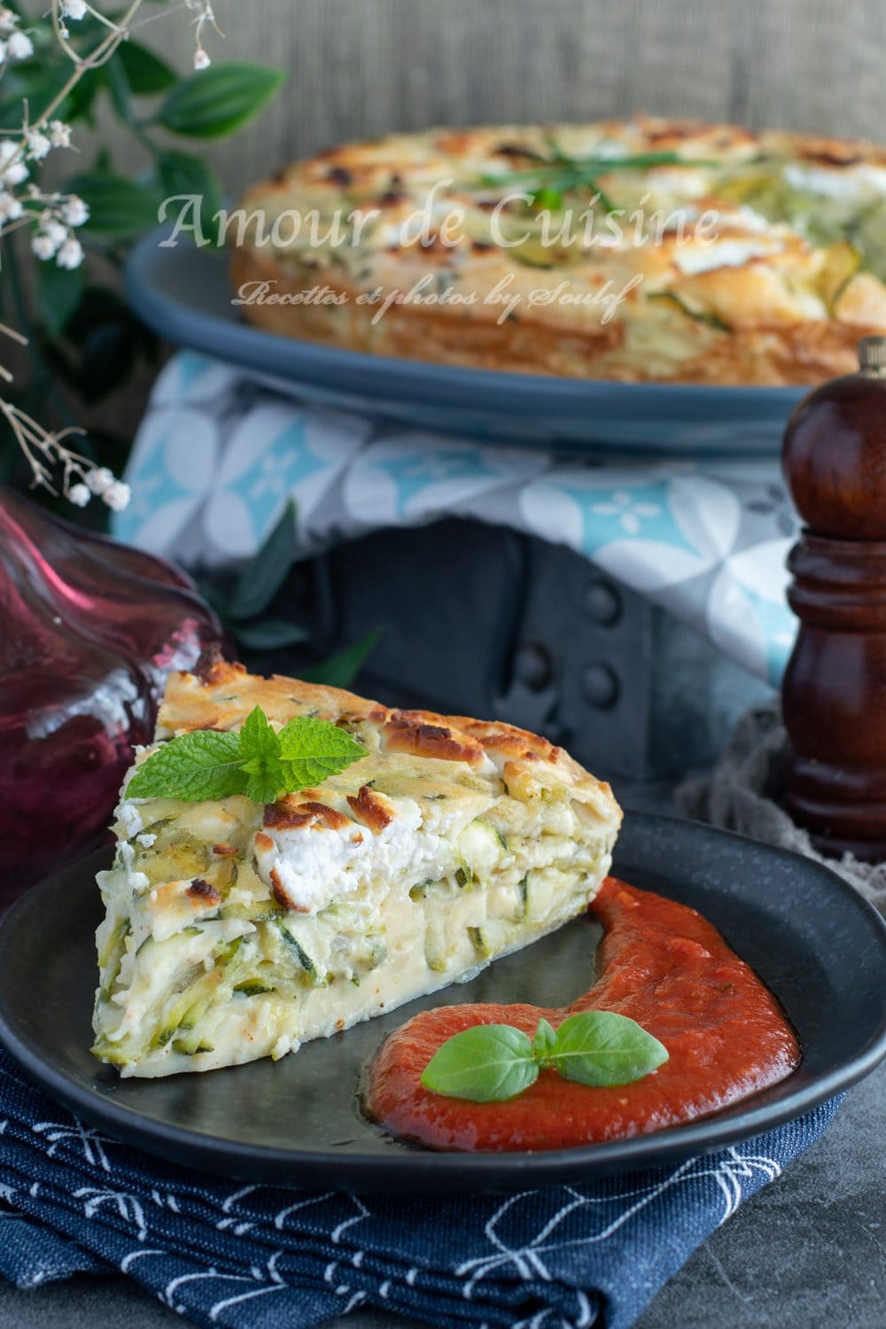 clafoutis de légumes d’été