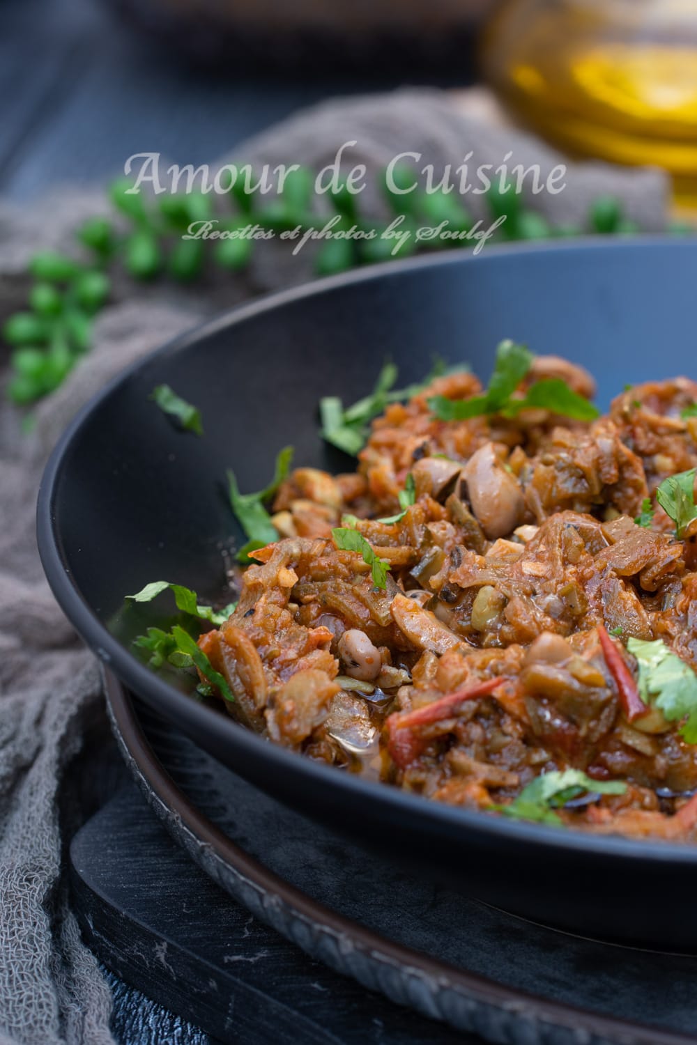 Ros bratel, plat de chakchouka de feves en sauce 1