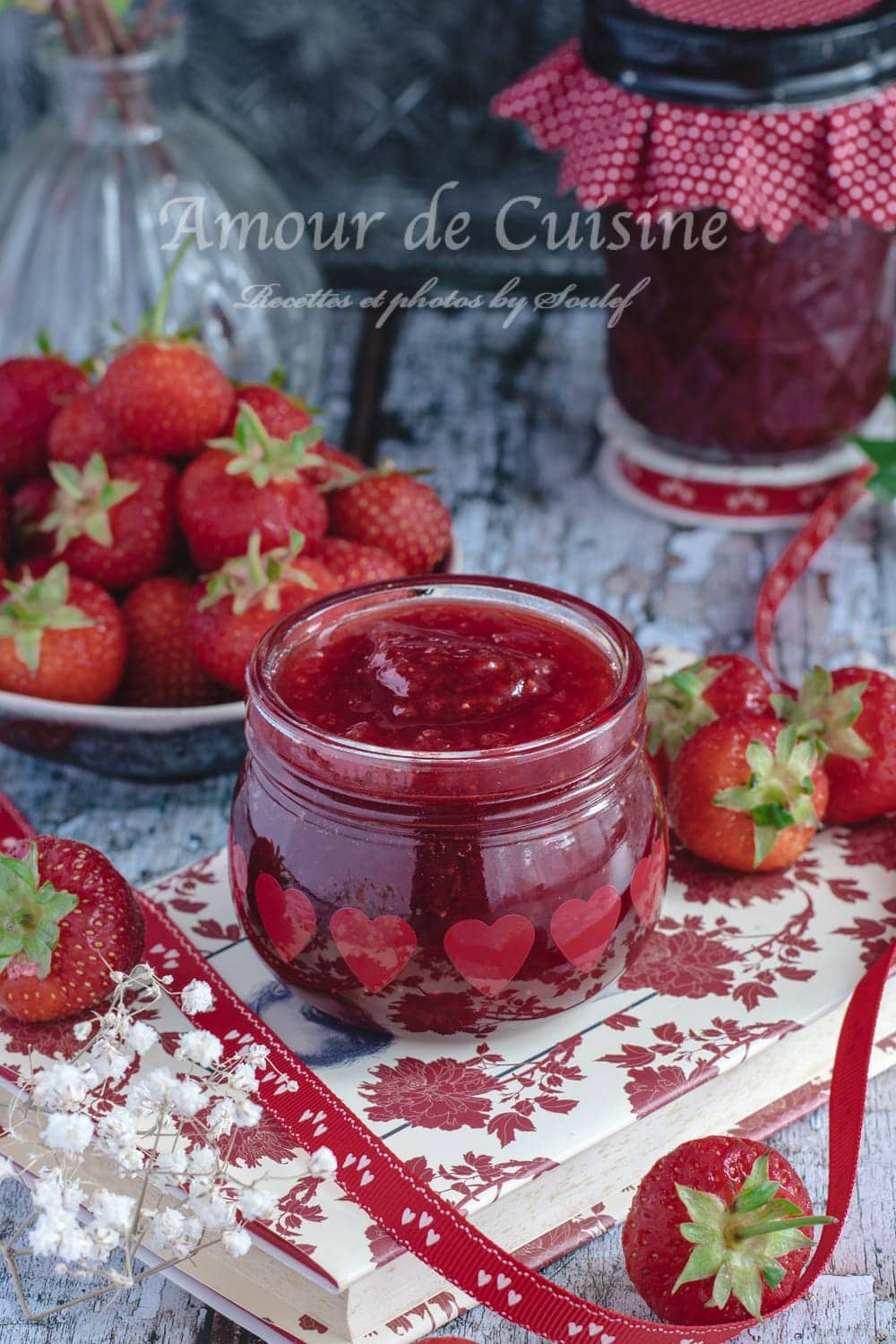 Confiture de fraises maison traditionnelle