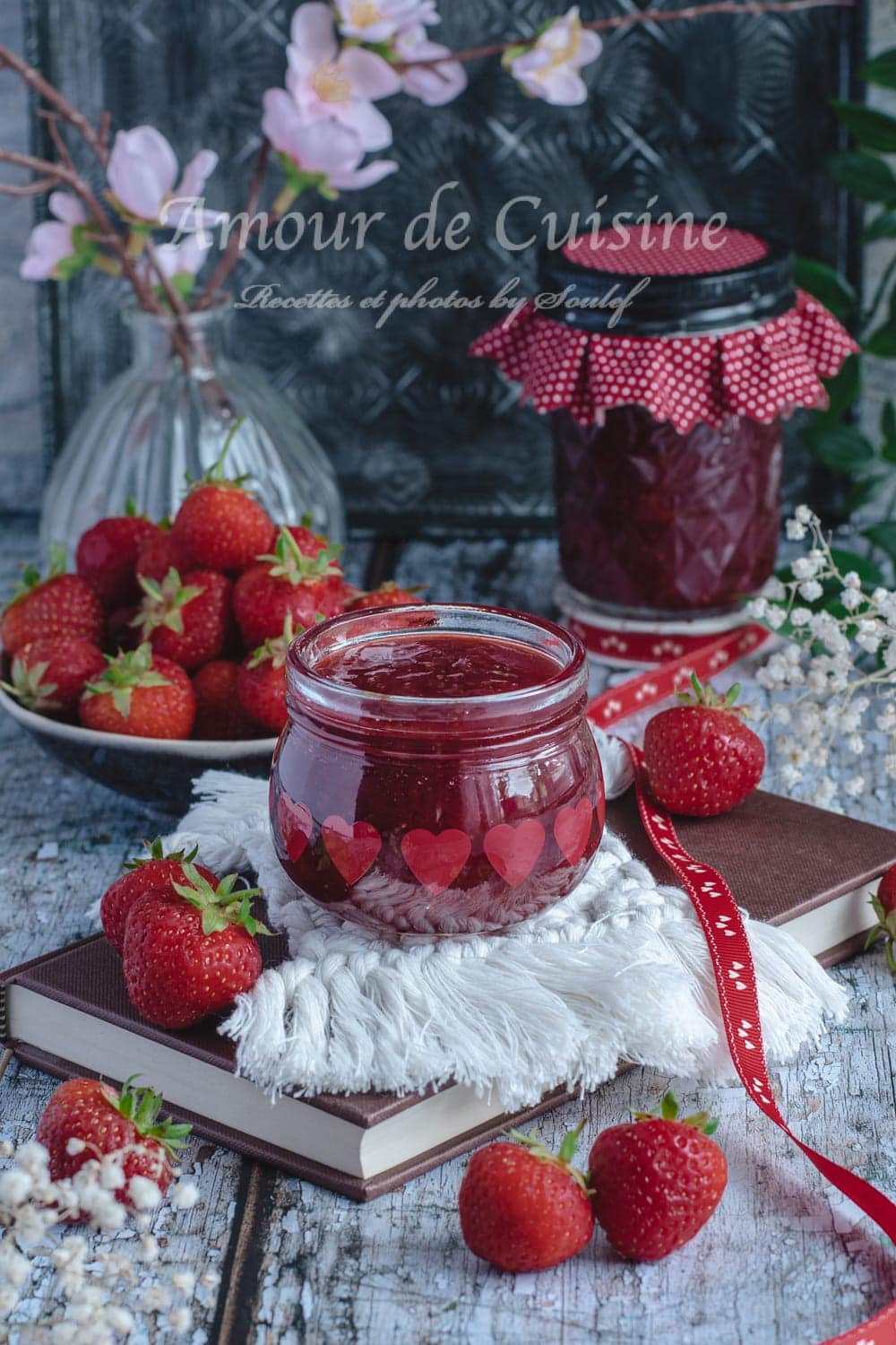 Confiture de fraises maison traditionnelle