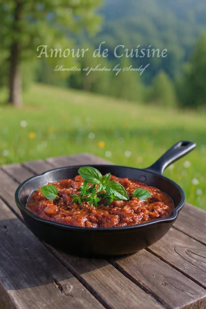 sauce tomate maison