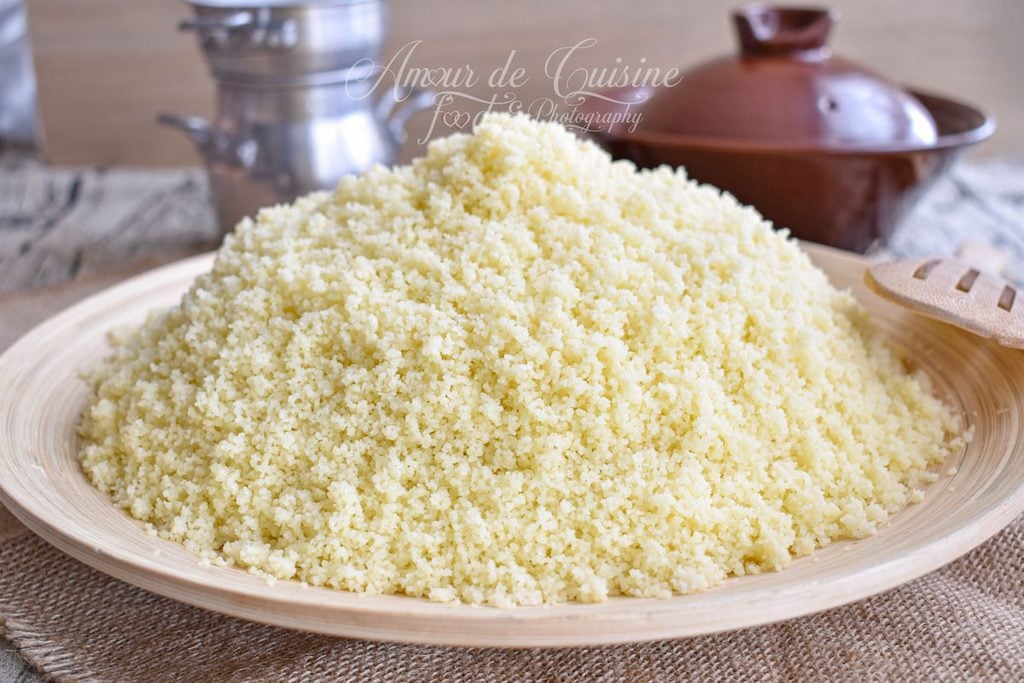 cuisson de couscous à la vapeur