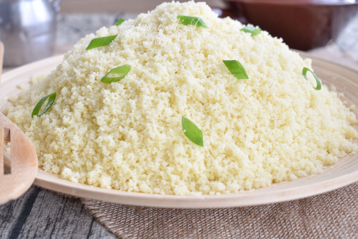 cuisson de couscous à la vapeur