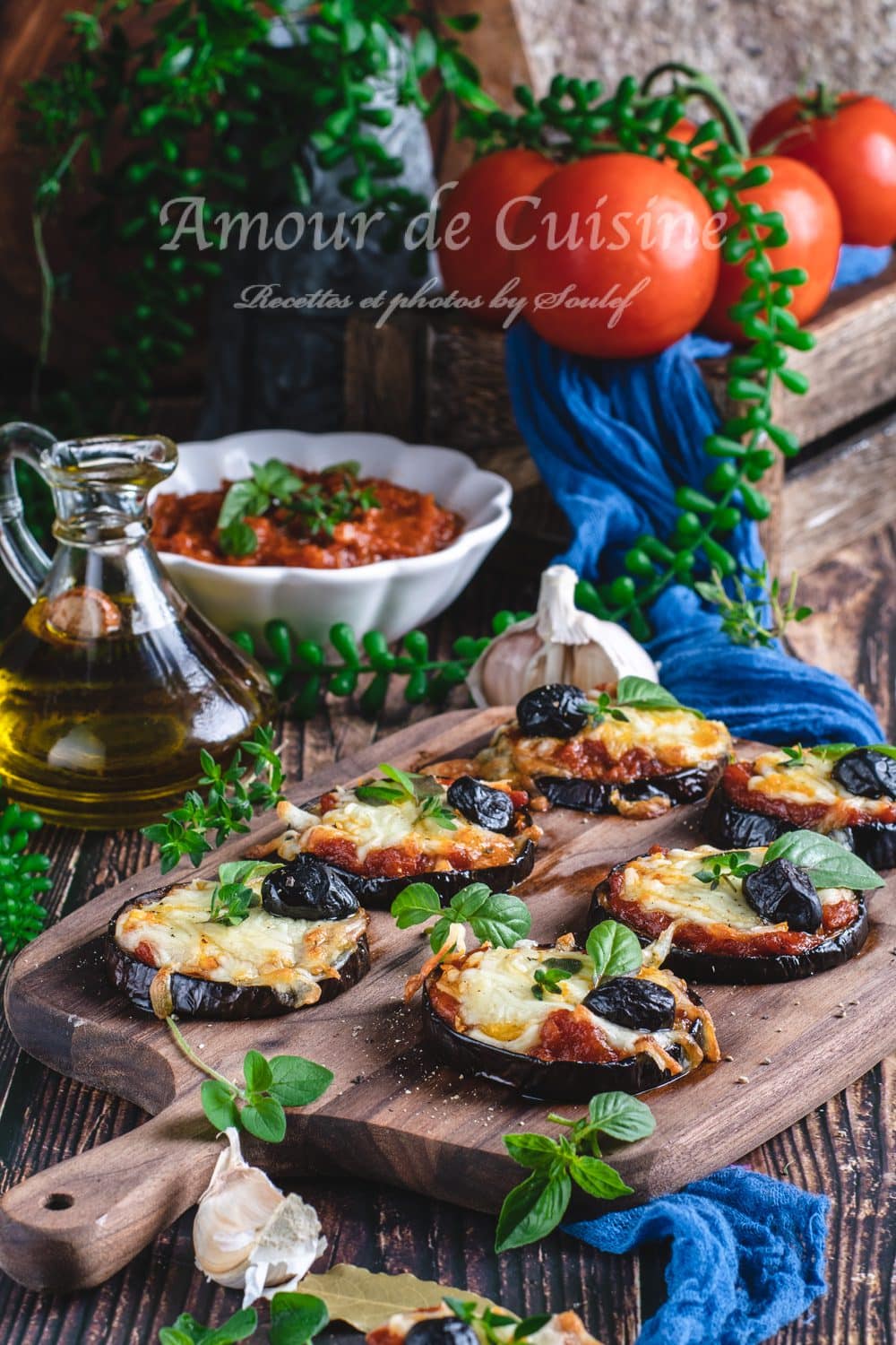 pizza aubergines mozzarella sauce tomate