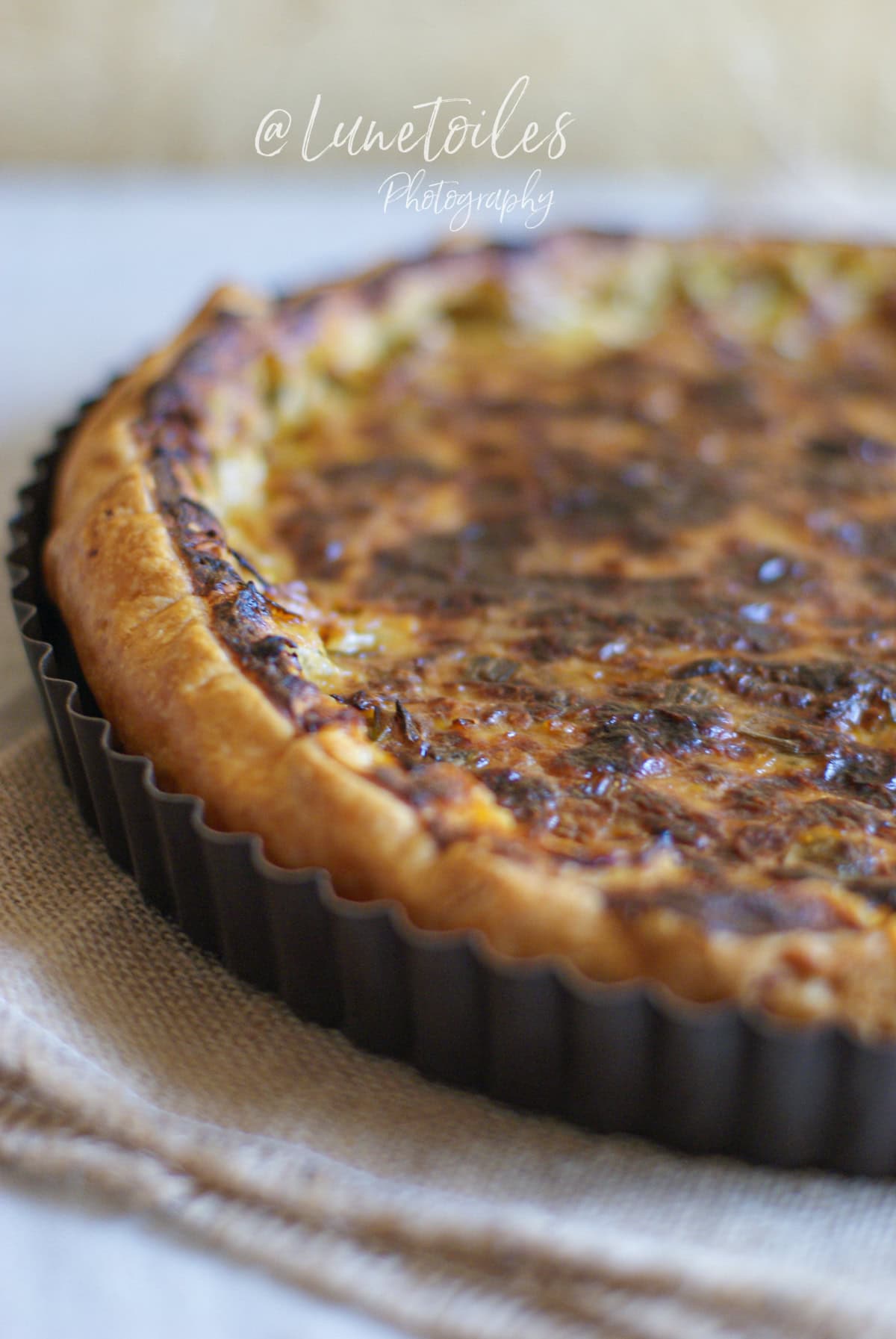 tarte aux poireaux fondante sans oeufs
