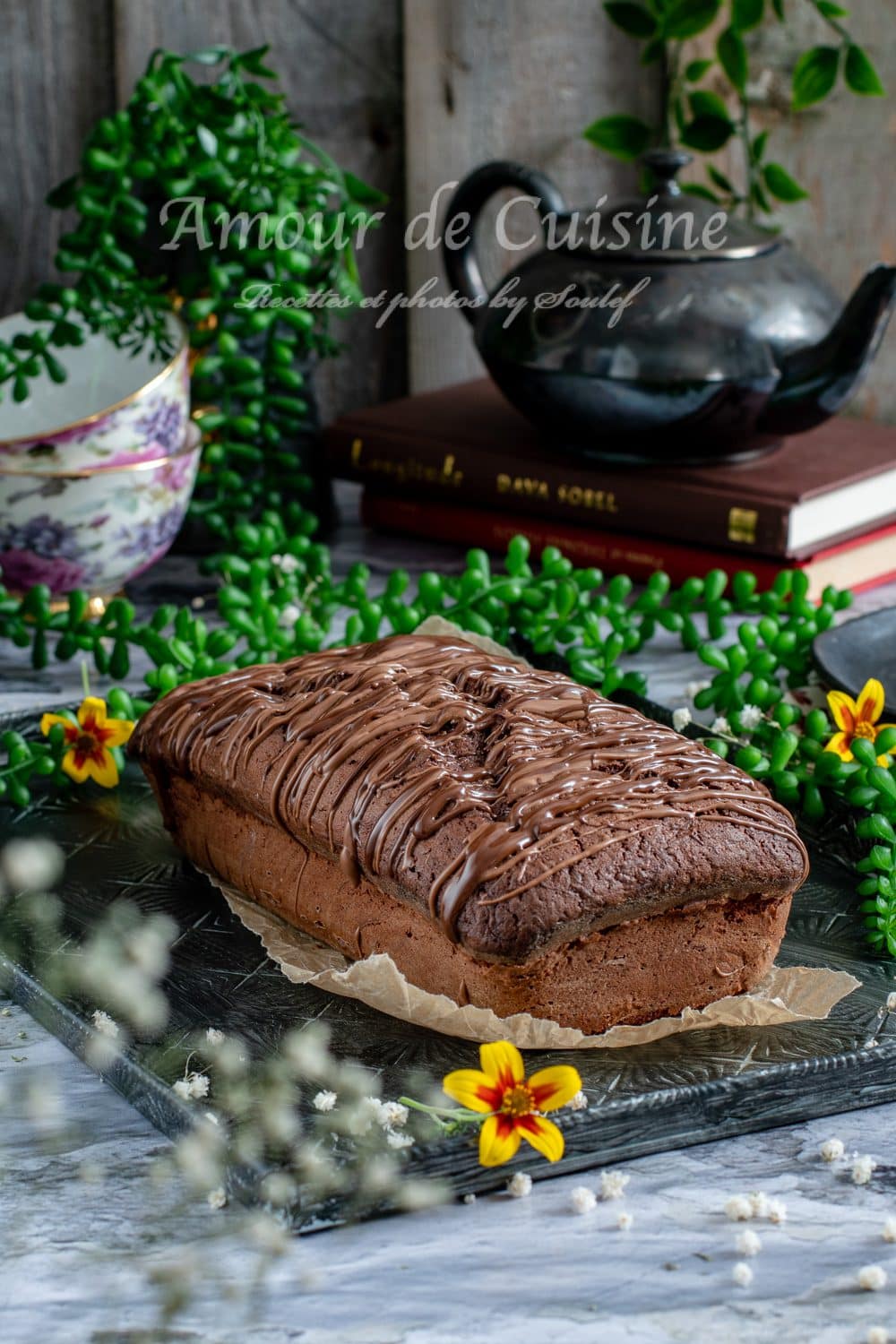 Cake au chocolat et courgette ultra moelleux