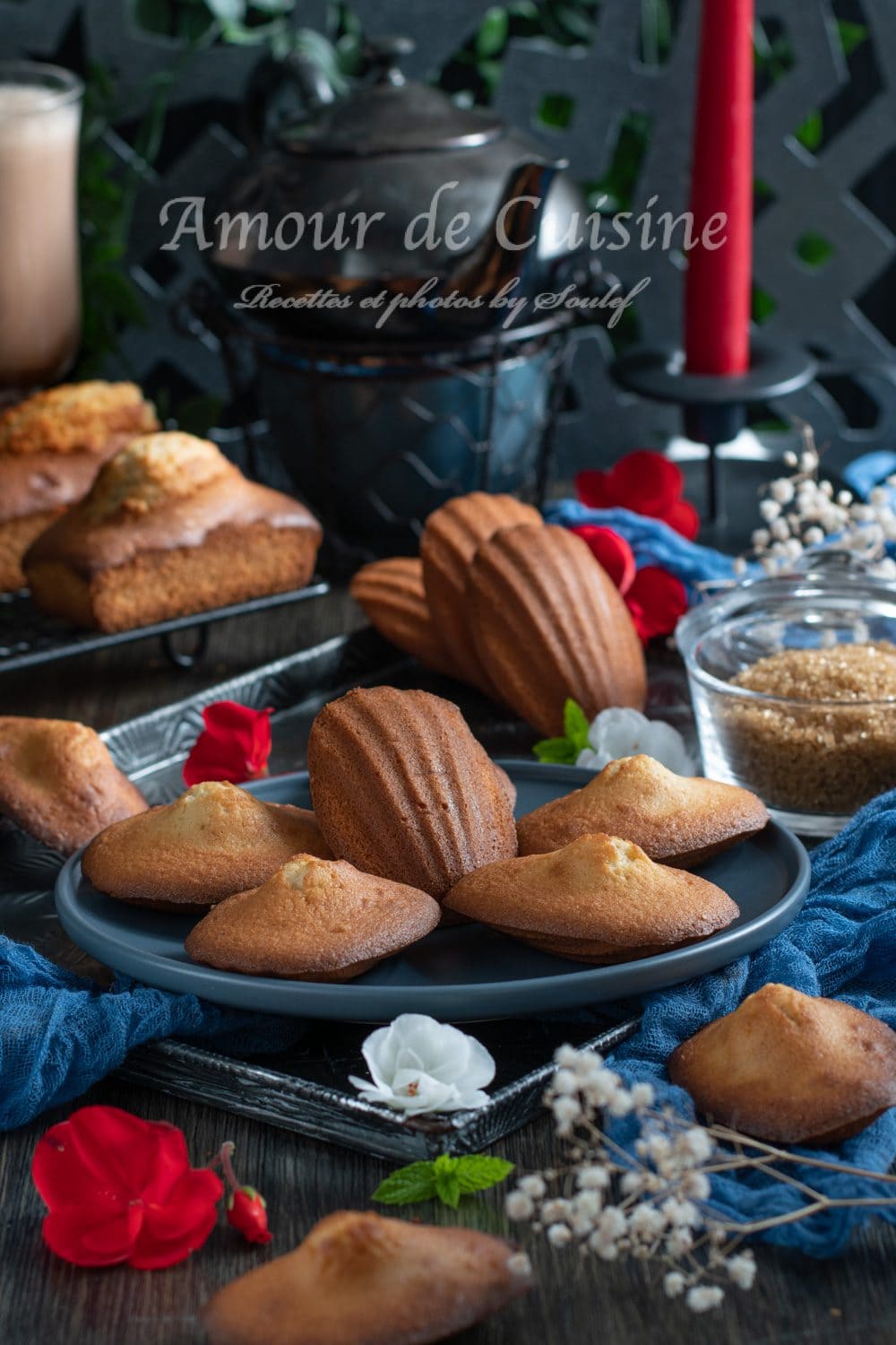 Madeleines au sucre brun facile (sucre de cane)