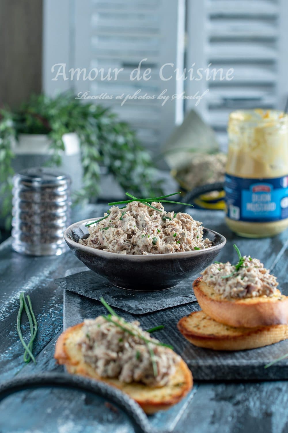 Rillettes de sardine à la moutarde