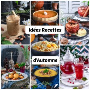 Idée de recettes d'automnes ( soupes, plats et desserts)