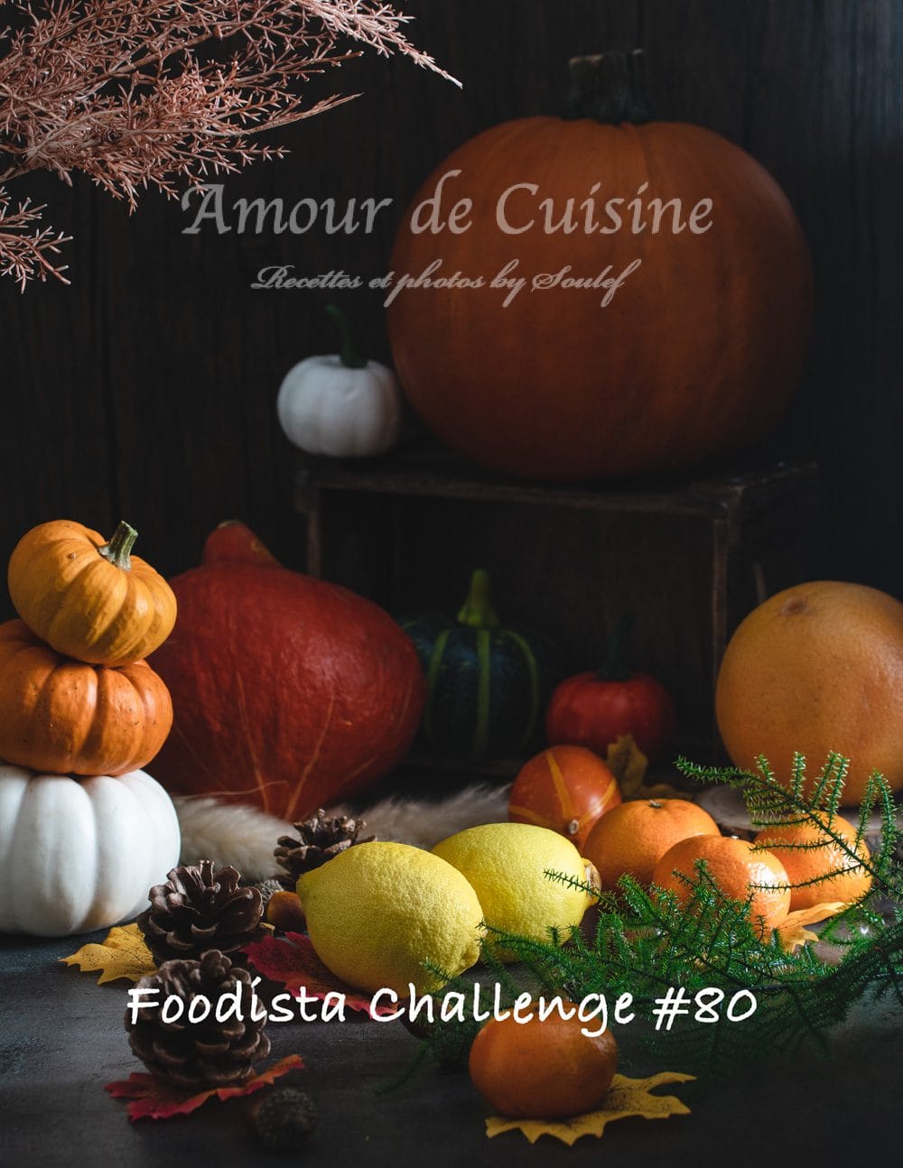 Logo Foodista challenge #80 citron citrouille