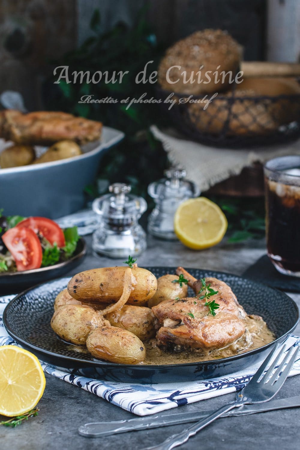 Recette cuisses de lapin au four