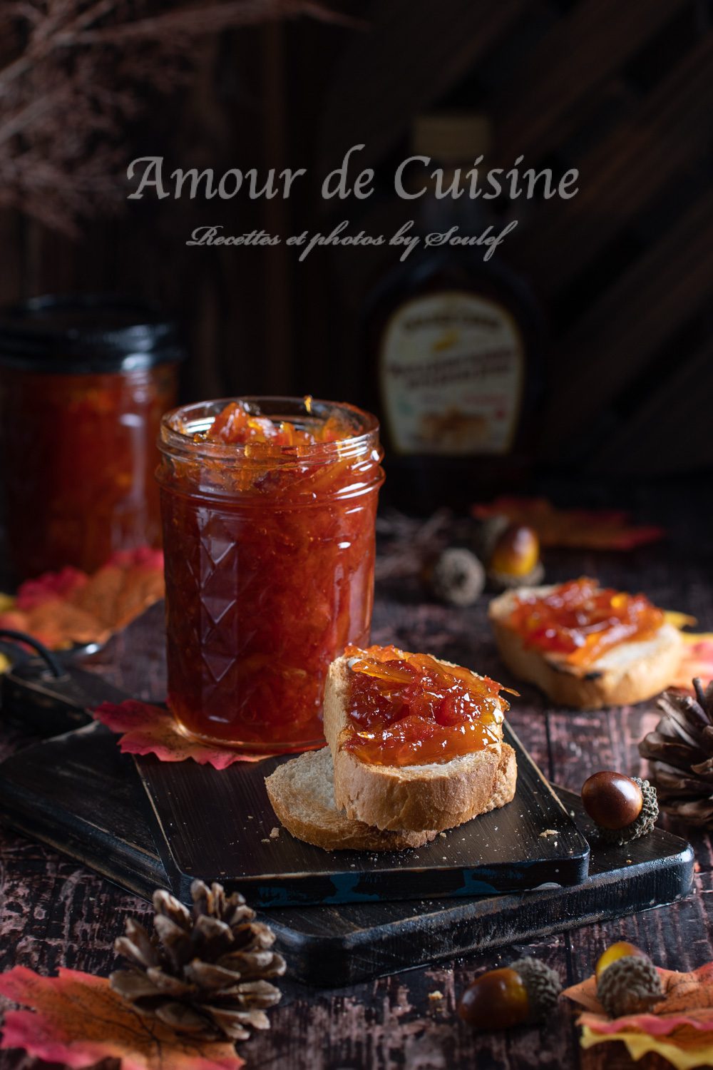 Marmelade de pamplemousse au sirop d’érable