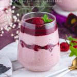 mousse aux framboises sans œufs