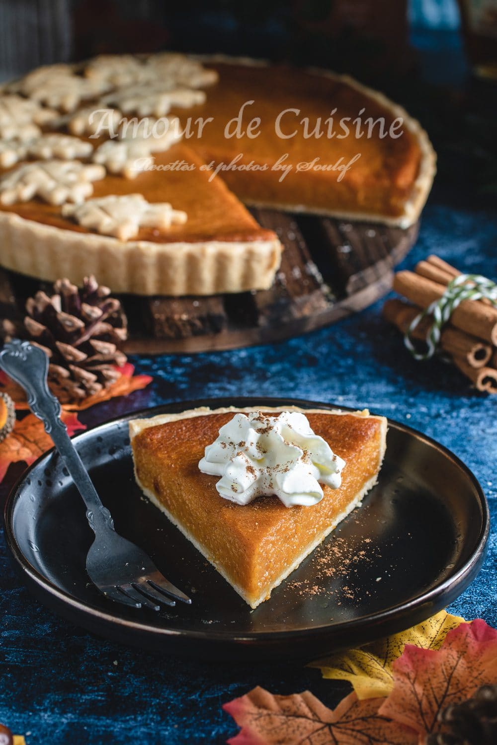 tarte de patate douce à l’érable