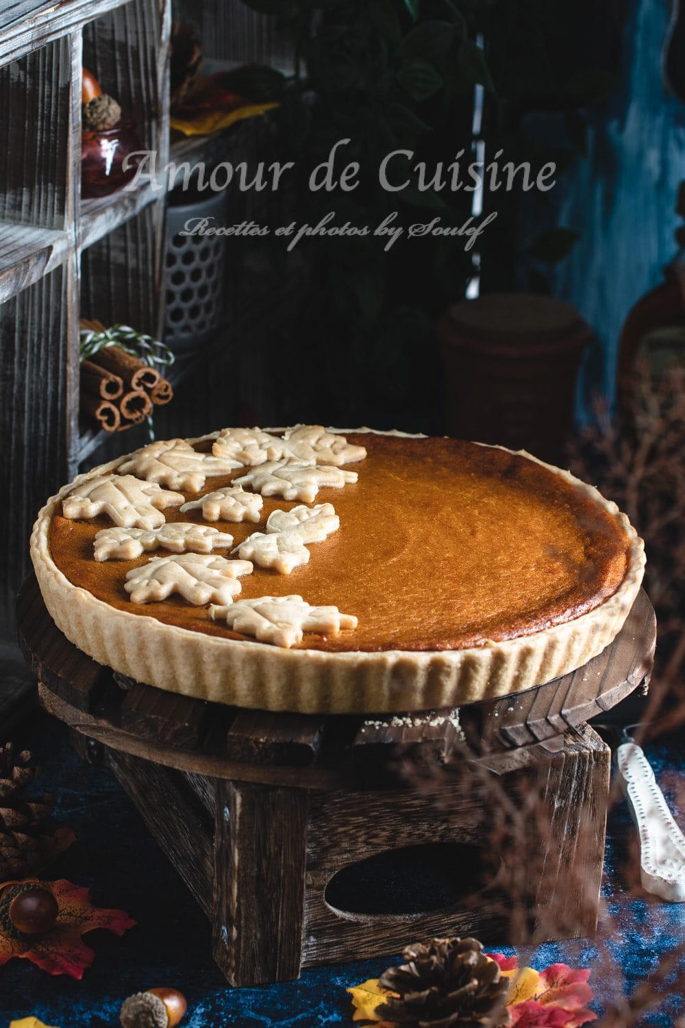 tarte de patate douce à l’érable