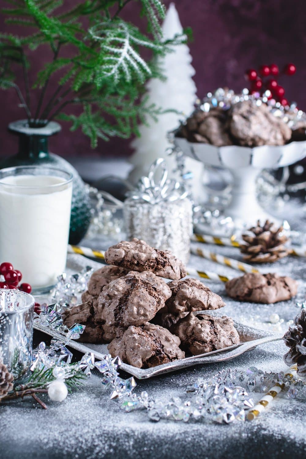 Baisers au chocolat et aux amandes Schatzy